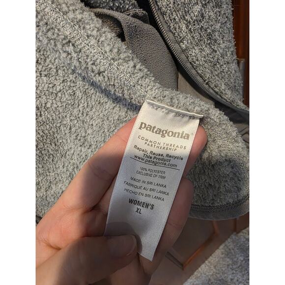 Patagonia Better Sweater Full Zip Jacket Women's Gray - Size XL - Picture 4 of 4